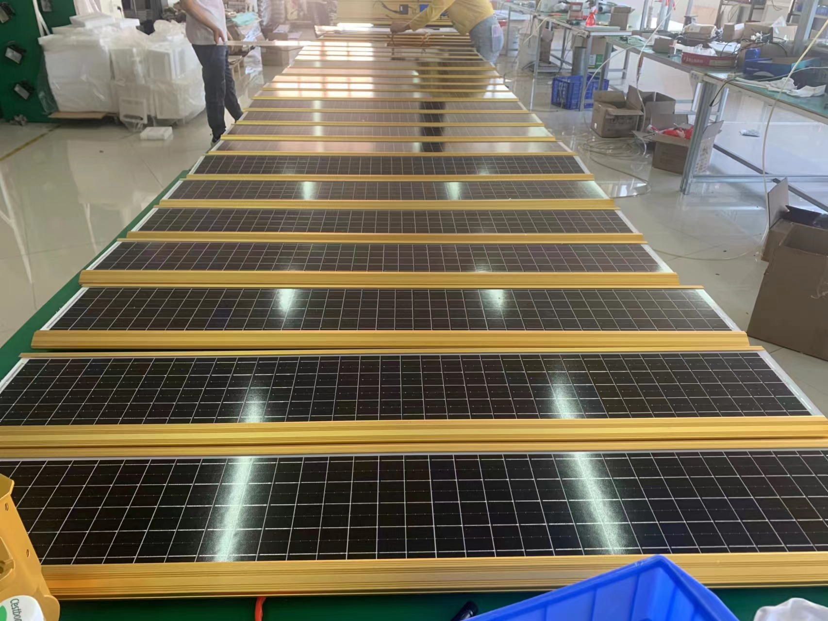 LED solar light manufacture
